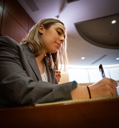 Chicago-Kent student working